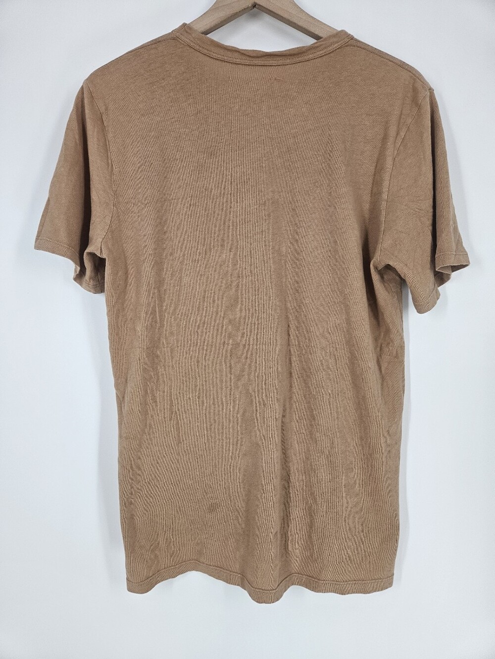 Imogene + Willie Tan The Plus Short Sleeve T-Shirt In Fatigue Brown - Picture 9 of 12